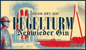 Pegelturm Gin altes Logo