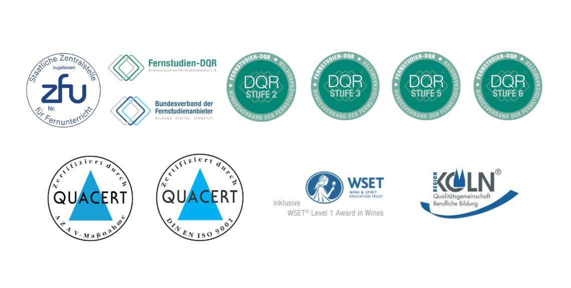 Collage Siegel - Qualitätssicherungsstellen der DHA Collage Siegel - Qualitätssicherungsstellen der DHA