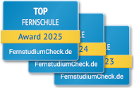 Siegel Top Fernschule FernstudiumCheck.de